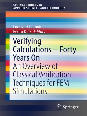 cover image of Verifying Calculations--Forty Years On